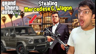 Stealing a Rich Gang Leaders Mercedes AMG GWagon In Gta 5  GTA V GAMEPLAY 2 [upl. by Rockwell]