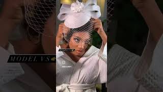 How to make veil fascinator finexcollections fascinator diy fashion youtubeshorts [upl. by Lewis395]