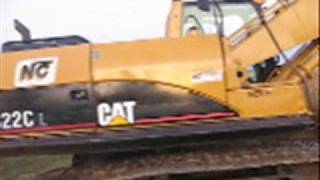 Digging with a CAT 322C L Excavator [upl. by Sielen]