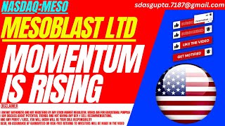 MOMENTUM IS RISING  MESO STOCK ANALYSIS  MESOBLAST LTD STOCK [upl. by Notkcorb]