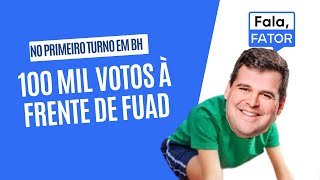 Bruno Engler fecha primeiro turno com mais 100 mil votos à frente de Fuad [upl. by Sirraf159]