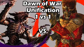 Dawn of War Unification 1 vs 1 Vostroyan Firstborn Dorg vs Tyranids past [upl. by Had436]