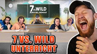 Ich gebe SURVIVALUNTERRICHT – Papaplatte Knossi amp Co in der 7 vs Wild Schule  Fritz Meinecke [upl. by Nuriel339]