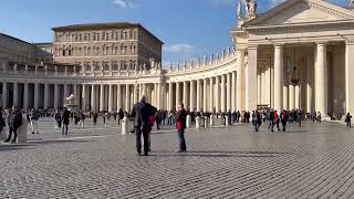 Vatican City Italy Tour Vlog in 2023 [upl. by Ahsoet]