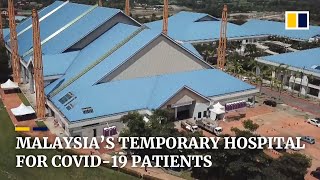 Coronavirus Malaysia readies temporary hospital for expected Covid19 battle [upl. by Ahtaela]