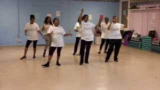 Triple S Spanish Fly Line Dance  New Orleans LA [upl. by Ahsaela809]