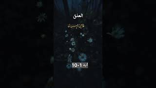 Surah AlAlaq  العلق  Verse 110 quran surah surahalaq [upl. by Ardnikal]