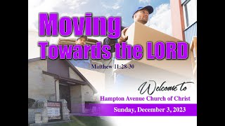 Hampton Ave Church of Christ Live Stream [upl. by Atenek]