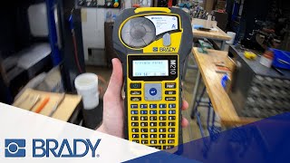 Brady M210 Handheld Label Maker  Highlight [upl. by Kleiman970]