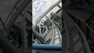 SeaWorld Orlando Penguin Trek Rollercoaster Ride POV shorts [upl. by Candis928]