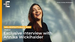 Annika Wickihalder on Light Melodifestivalen 2024 Eurovision amp Songwriting Exclusive Interview [upl. by Stewart123]