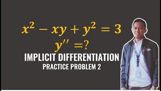 Implicit Differentiation Second Derivative [upl. by Nosnorb]