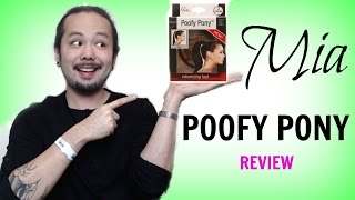 POOFY PONYTAIL REVIEW  does it work [upl. by Nissy841]