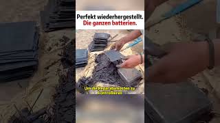 Perfekte Reparatur： So funktioniert die Batterie wieder einwandfrei！ Batterie reparatur [upl. by Juley985]