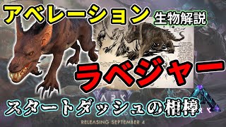 【ARK】驚異のユーティリティを持つ小型肉食獣『ラベジャー』【解説】 [upl. by Karla]