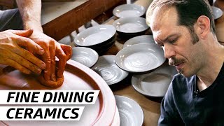 How a Ceramics Master Makes Plates for MichelinStarred Restaurants — Handmade [upl. by Hardigg448]