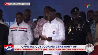 Official Outdooring Ceremony of NPPs Running Mate  9th July 2024 [upl. by Nevad452]