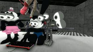 ORTENSIA OSWALD ENDO MICKEY MANGLE PIZZA TOWER MEME [upl. by Askwith]