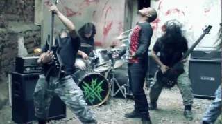 RAPED BY PIGS  Sores Of Affliction  Official Music Video [upl. by Ainafets581]