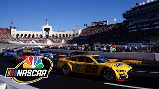 NASCAR Clash at the Coliseum  EXTENDED HIGHLIGHTS  2621  Motorsports on NBC [upl. by Mcgray]