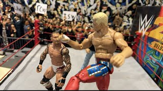 Randy Orton vs Cody Rhodes G1 climax A Block match pic fed [upl. by Ednutey]