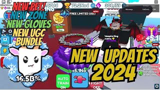 2024 NEW UPDATES  ROBLOX PUNCH SIMULATOR [upl. by Jar336]