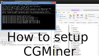 How to Setup CGMiner to Mine Cryptocurrencys Litecoin amp Dogecoin [upl. by Pohsib]