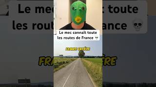 II connait chaque route de France 💀 geoguessr googlemaps map shorts [upl. by Lovash]