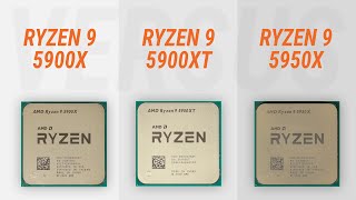 Ryzen 9 5900XT vs Ryzen 9 5950X vs Ryzen 9 5900X w RTX 4090 Test in 8 games at 1080p [upl. by Bettina]