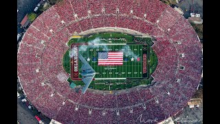 B2 Bomber flyover  2018 Rose Bowl [upl. by Demmer]