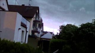 Unwetter KarlsruheGrötzingen am 20 Juni 2013 [upl. by Good]