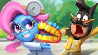 Dentists Are Not Scary  Good Habits for Kids  Kids Cartoon  Sheriff Labrador  BabyBus [upl. by Ezitram]