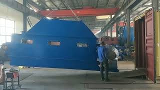 fluidized bedsand coolerWatercooled boiling cooling bedFoundry MachineryDry sand cooling [upl. by Nrehtak]