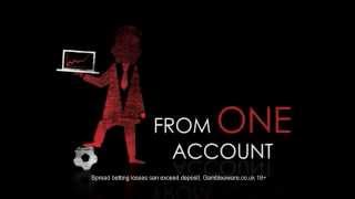 Spreadex  Financial Trading Sports Betting One Account Ad [upl. by Farlie]