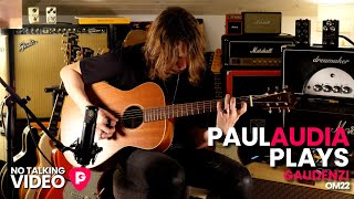 Gaudenzi OM22  Prova no talking by Paul Audia for PlanetGuitarit [upl. by Menis]