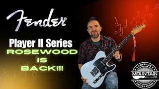 Fender Player II Stratocaster amp Telecaster  The Return of Rosewood [upl. by Vivienne63]