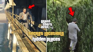 GTA 5  Best Secret Locations and Hidden Places TOP 20 [upl. by Diogenes]