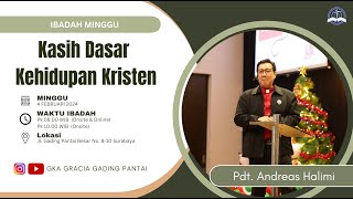 Kebaktian Umum Minggu 4 Februari 2024  Pembicara Pdt Andreas Halim Perjamuan Kudus [upl. by Acimat]