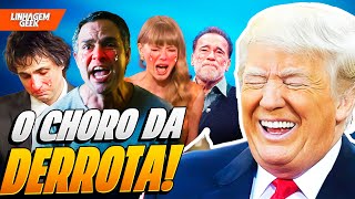 CELEBRIDADES CHORAM APÓS VITÓRIA DE TRUMP [upl. by Nolie460]