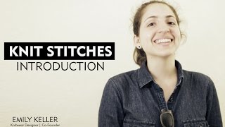 Machine Knitting For Beginners  Stitch Introduction [upl. by Patin]