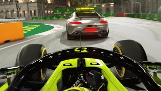 UNBELIEVABLE 3 SAFETY CARS SHOCK PODIUMS  F1 2020 MY TEAM CAREER Part 127 [upl. by Yrrot]