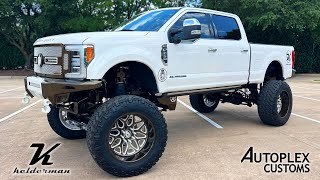 GIANT CUSTOM KELDERMAN FORD F250 KING RANCH REVIEW FOR SALE [upl. by Merceer]