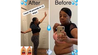 I lost 16 pounds in 11 days Arden’s Garden 2 Day Detox amp 9 Day Water Fast 💦 💨 [upl. by Erimahs]