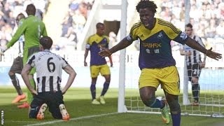 Newcastle United v Swansea City 12 All Goals amp Highlights 19042014 [upl. by Eveam207]