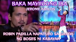 BAKA MAYROONG IBA BY JEROME ABALOS PILIPINAS GOT TALENT AUDITION VIRAL PARODY [upl. by Aoht]