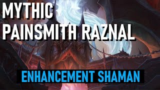 Mythic Painsmith Raznal First Kill  Enhancement Shaman POV  World of Warcraft  Waves [upl. by Theta]