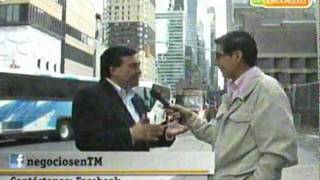 Luis Alejandro Medina periodista y empresario colombiano exitoso en Nueva York [upl. by Lehcer904]