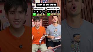 ABRINDO CADEADOS JOGO DOIDO COM PIERRE VS GEORGE [upl. by Schoenburg]