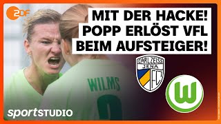 Carl Zeiss Jena  VfL Wolfsburg  FrauenBundesliga 2 Spieltag Saison 202425  sportstudio [upl. by Misty]