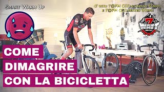 dimagrire con la cyclette  allenamento ad alta intensità HIIT [upl. by Tereb709]